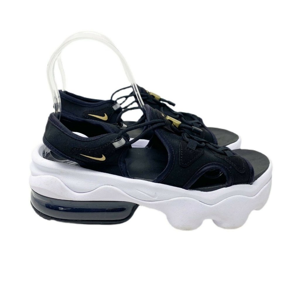 Nike Womens Air Max Koko CW9705 001 Black Slip On Comfort Flat Sandal Size 8